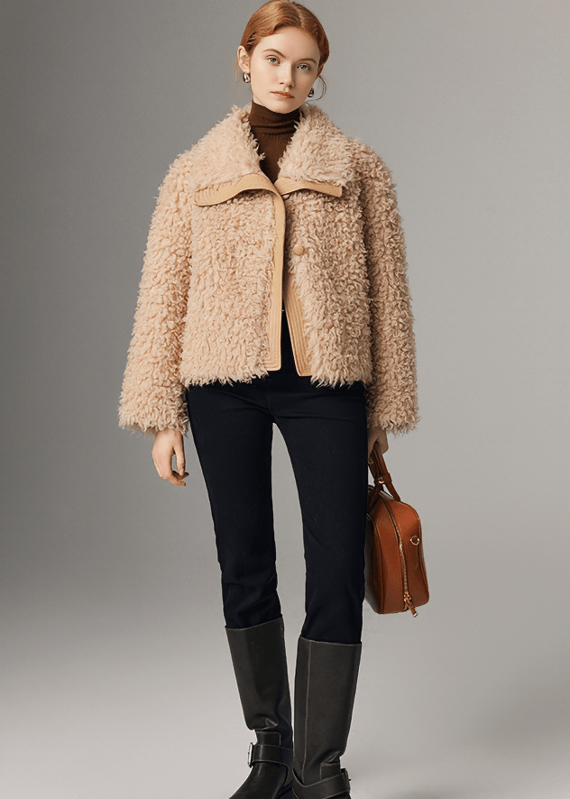 CURLY RIDER JACKET - Vera Lumina