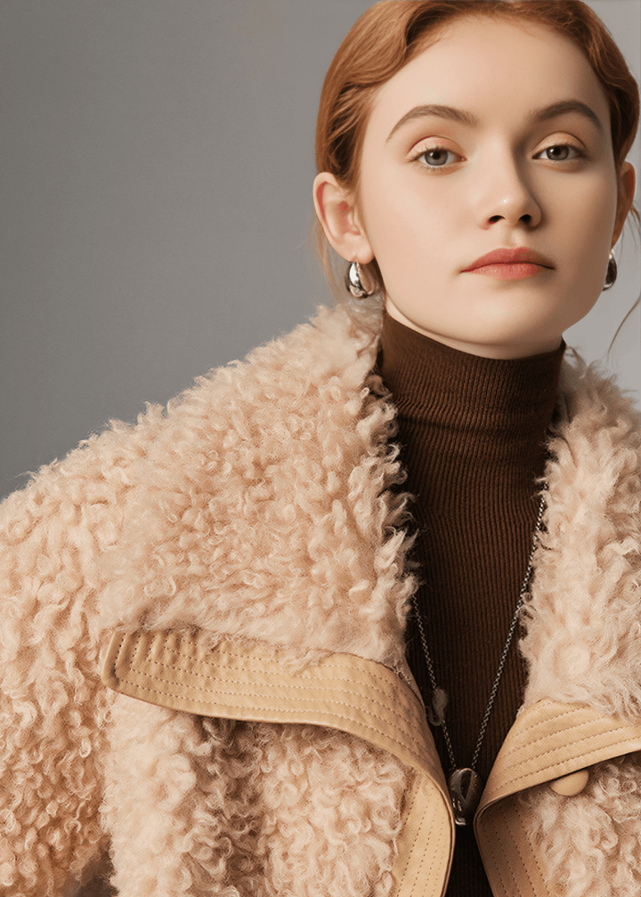 CURLY RIDER JACKET - Vera Lumina