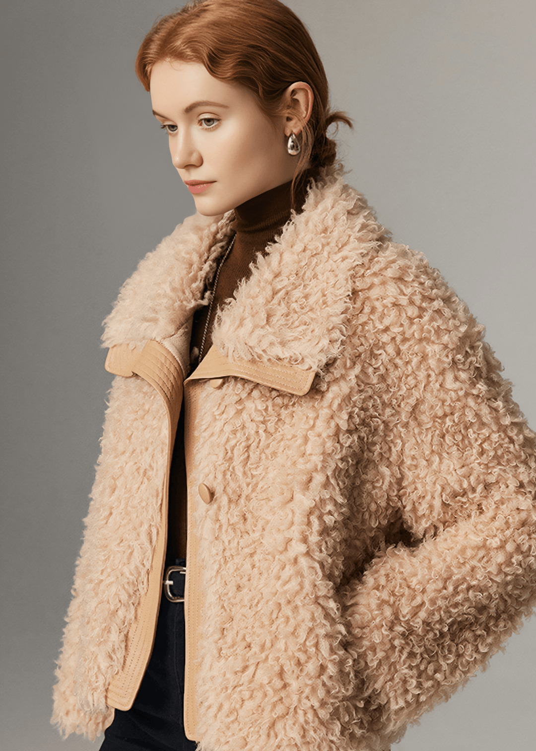 CURLY RIDER JACKET - Vera Lumina