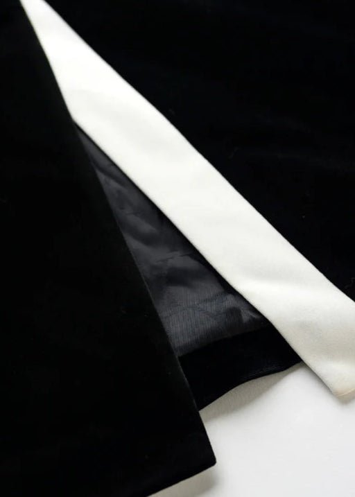 dark night velvet dress - Vera Lumina