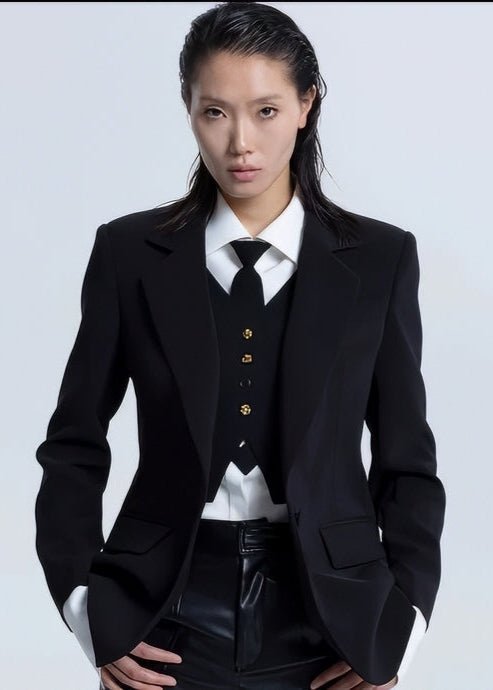 Detachable Two Suit Jacket - Vera Lumina