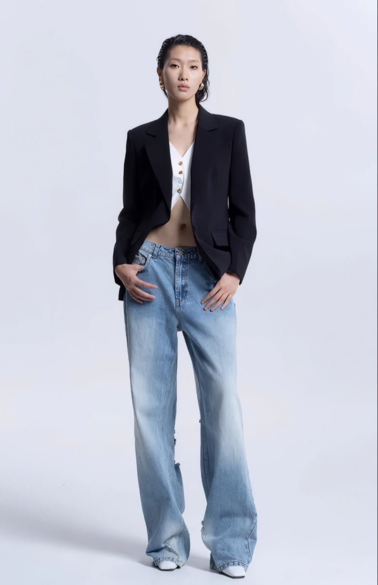 Detachable Two Suit Jacket - Vera Lumina