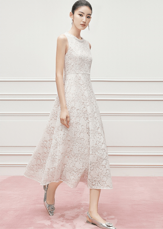 DEVOTION LACE DRESS - Vera Lumina