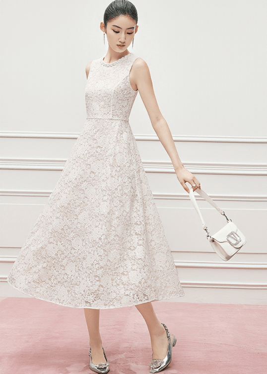 DEVOTION LACE DRESS - Vera Lumina