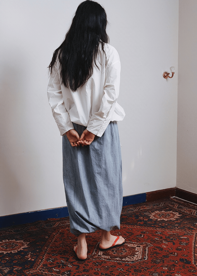 DRAWSTRING HEM UTILITY SHIRT - Vera Lumina