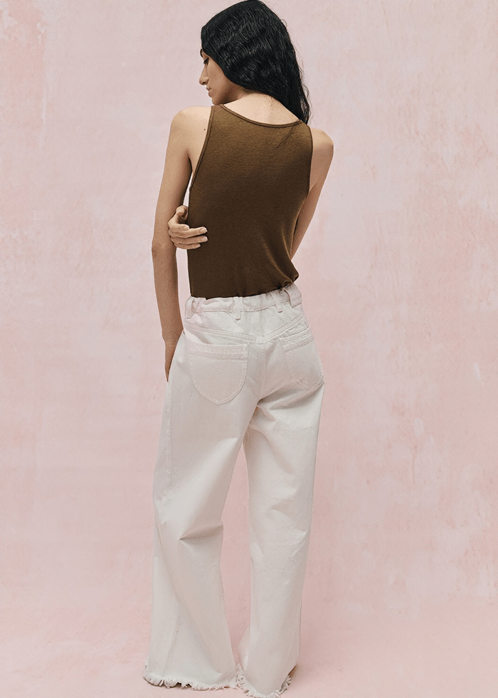 DRAWSTRING WIDE LEG PALAZZO PANTS - Vera Lumina