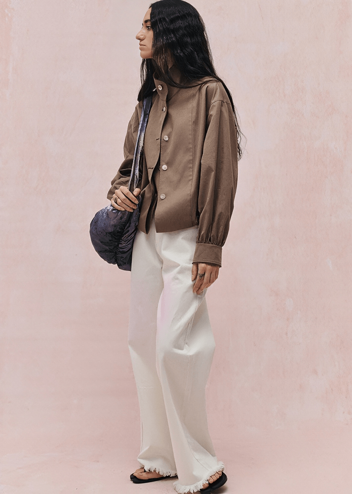 DRAWSTRING WIDE LEG PALAZZO PANTS - Vera Lumina