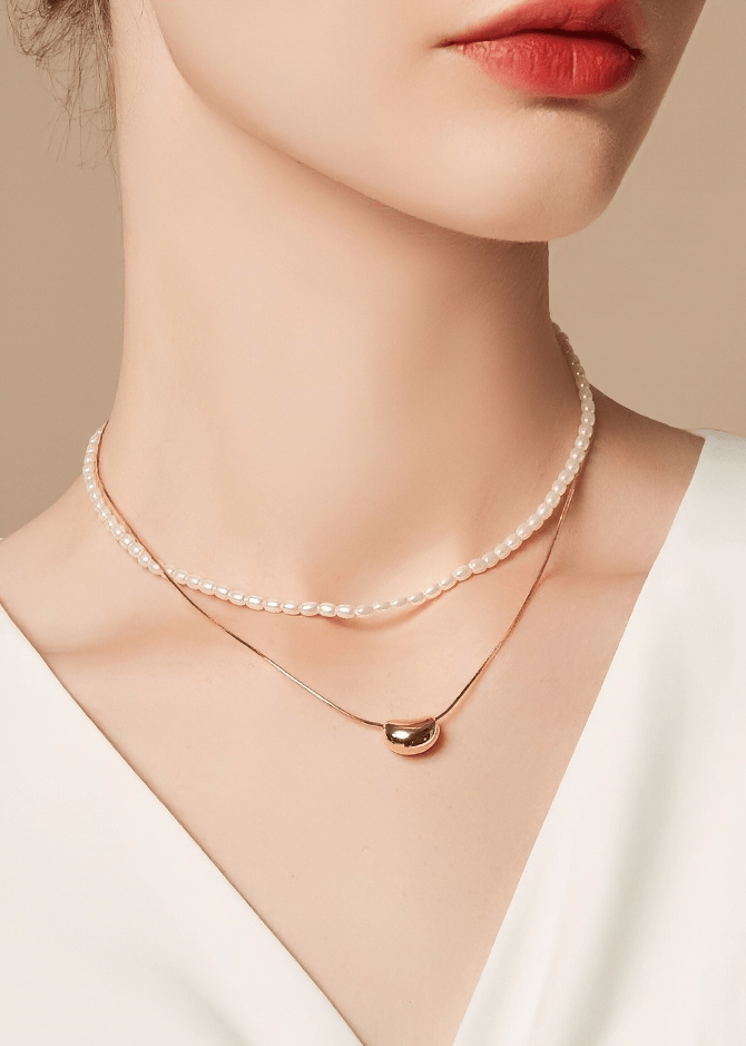 DUAL ECLIPSE NECKLACE - Vera Lumina