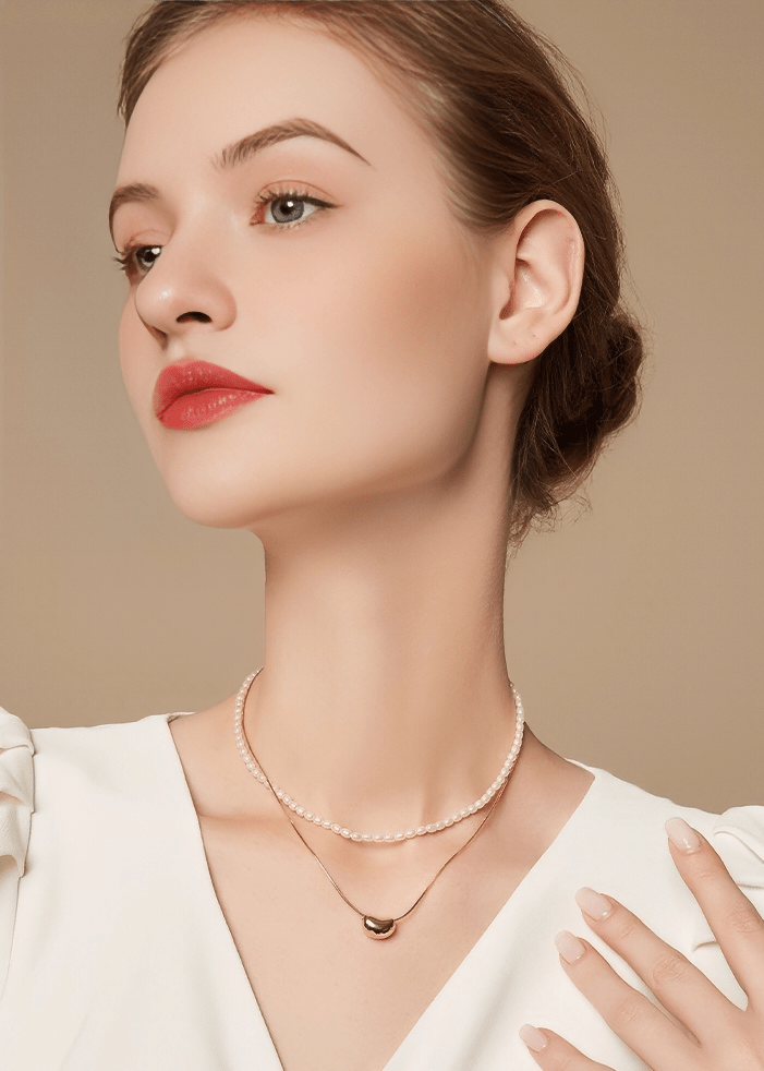 DUAL ECLIPSE NECKLACE - Vera Lumina