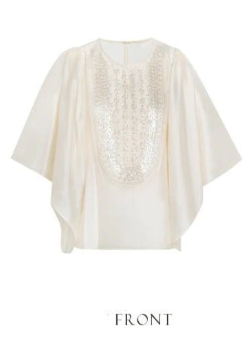 Elegant gold beaded & tops - Vera Lumina