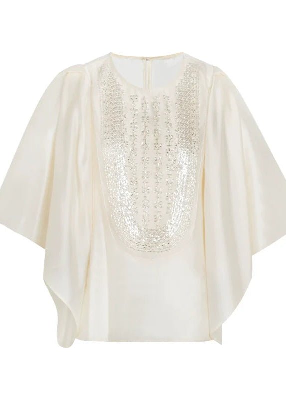 Elegant gold beaded & tops - Vera Lumina