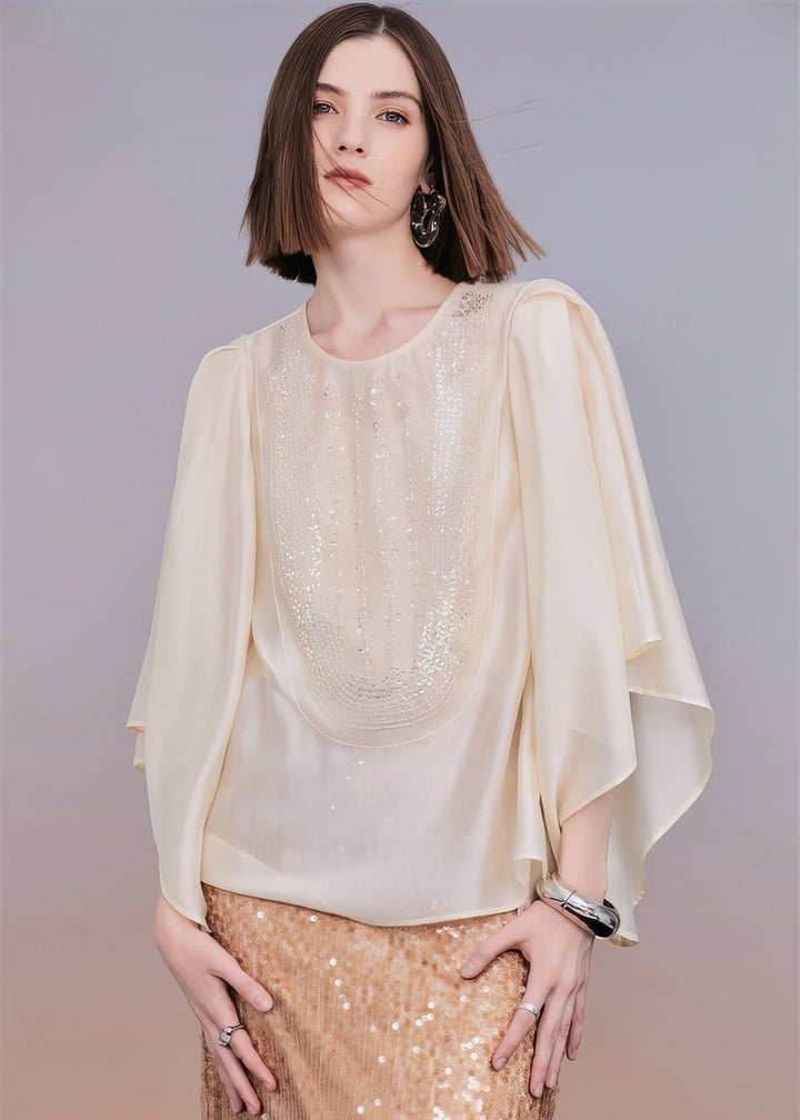 Elegant gold beaded & tops - Vera Lumina