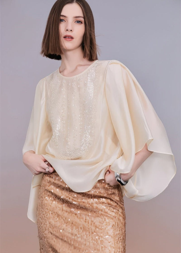 Elegant gold beaded & tops - Vera Lumina