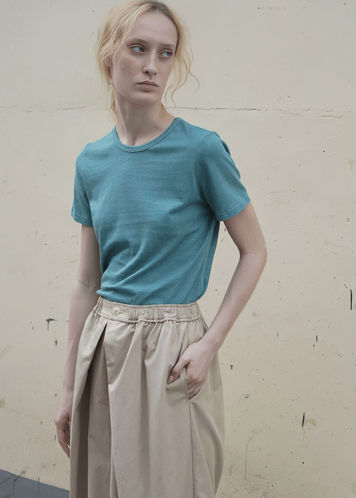 ESSENTIAL CREW TEE - Vera Lumina