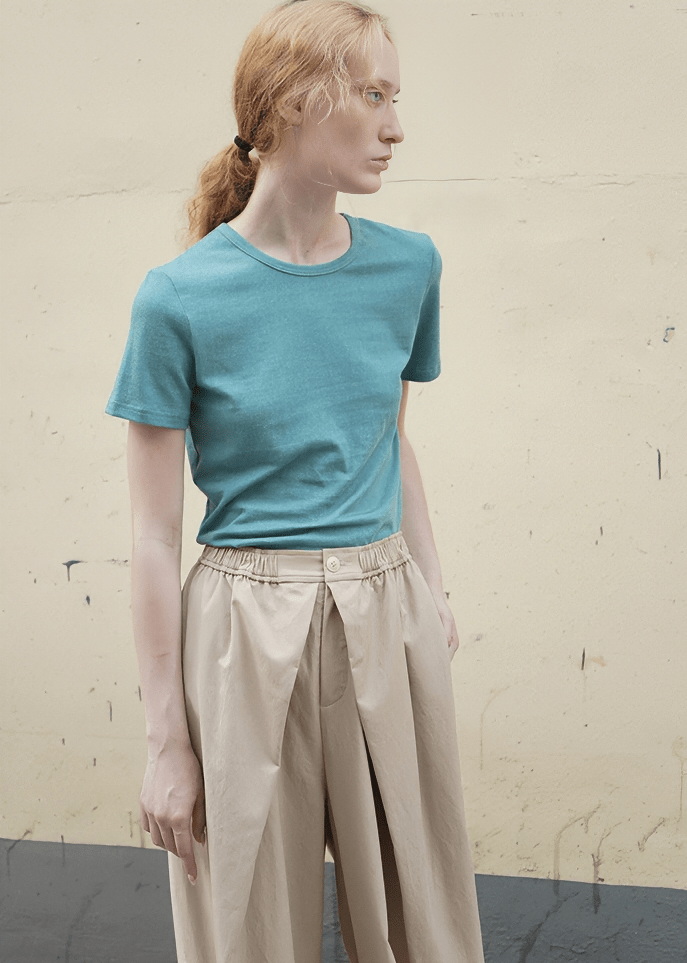 ESSENTIAL CREW TEE - Vera Lumina