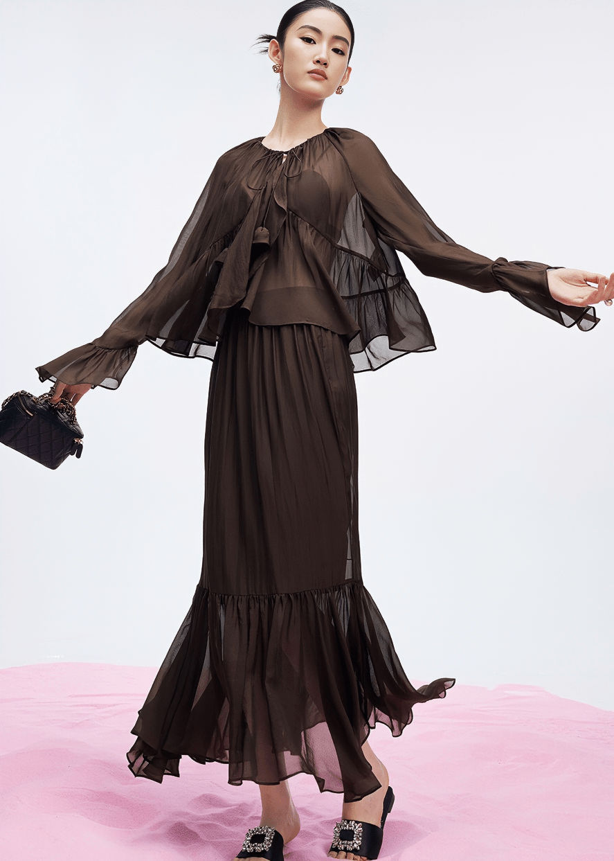 ETHEREAL CASCADE SKIRT - Vera Lumina