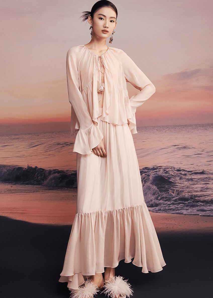 ETHEREAL CASCADE SKIRT - Vera Lumina