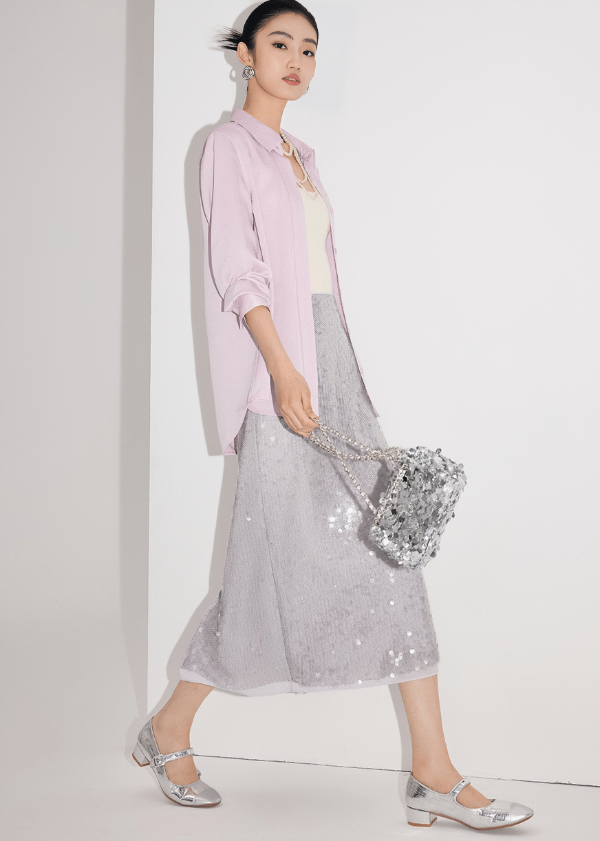 ETHEREAL MERCURY SKIRT - Vera Lumina