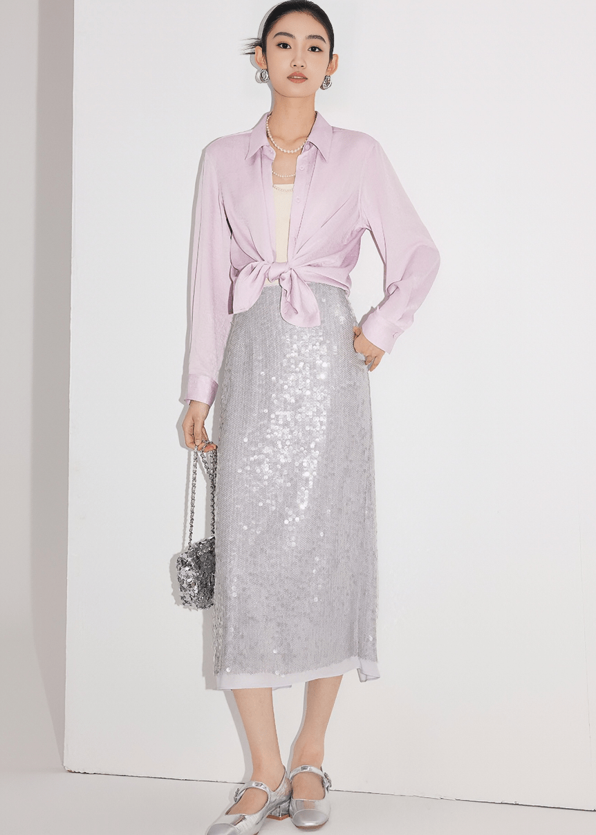 ETHEREAL MERCURY SKIRT - Vera Lumina