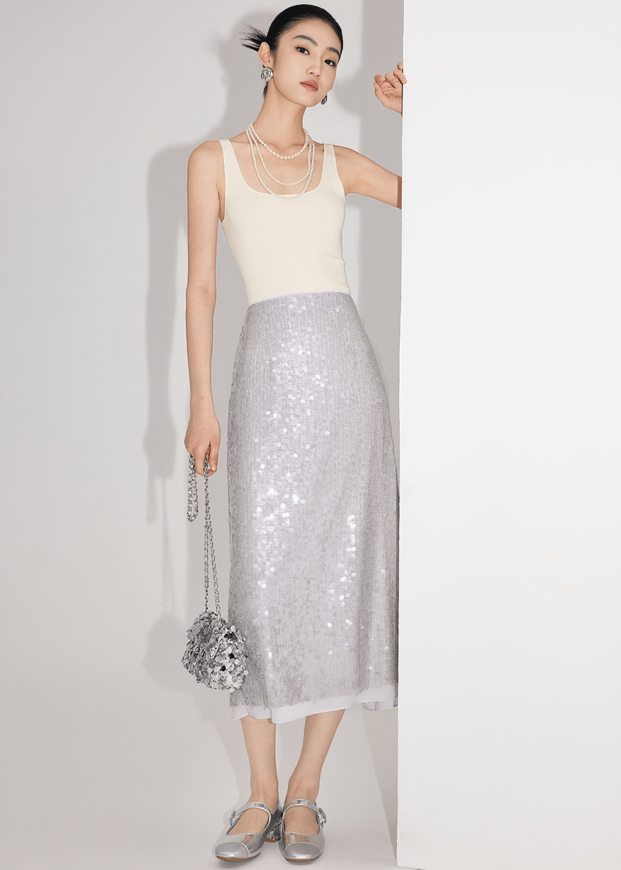 ETHEREAL MERCURY SKIRT - Vera Lumina