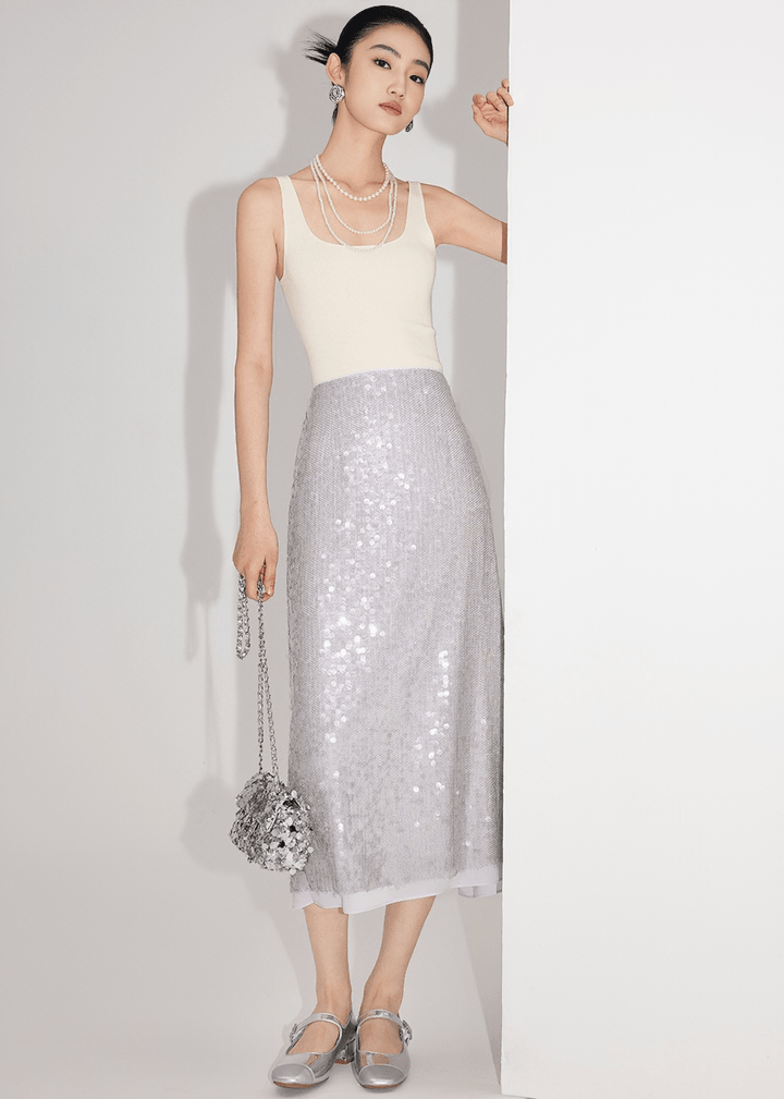 ETHEREAL MERCURY SKIRT - Vera Lumina