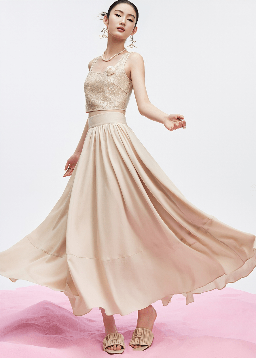 ETHEREAL PROMENADE SKIRT - Vera Lumina