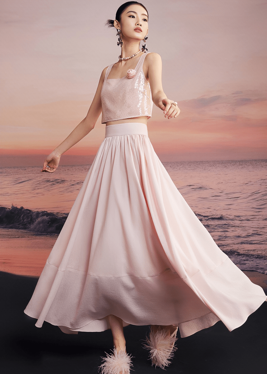 ETHEREAL PROMENADE SKIRT - Vera Lumina