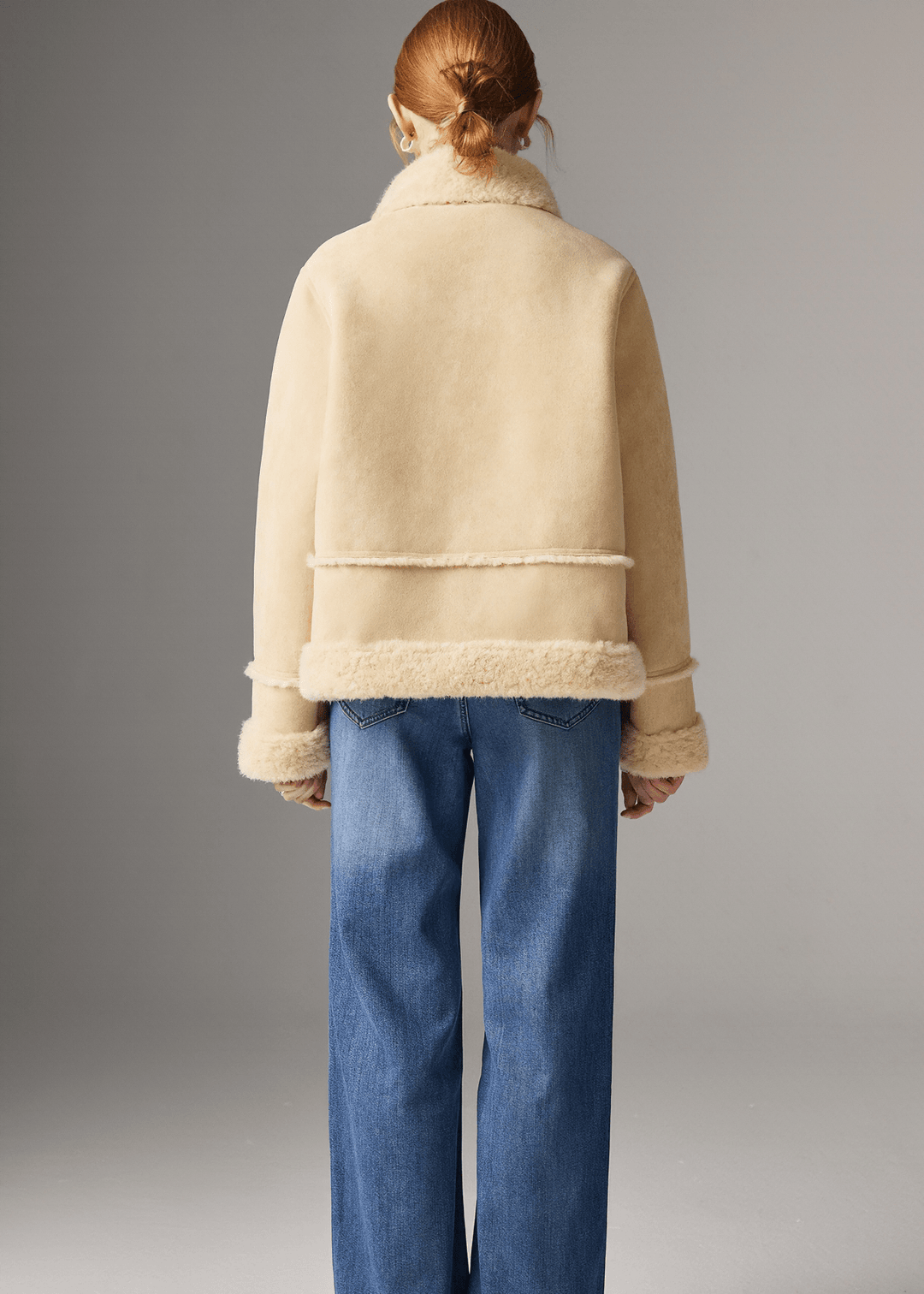 ETHEREAL SHEARLING JACKET - Vera Lumina