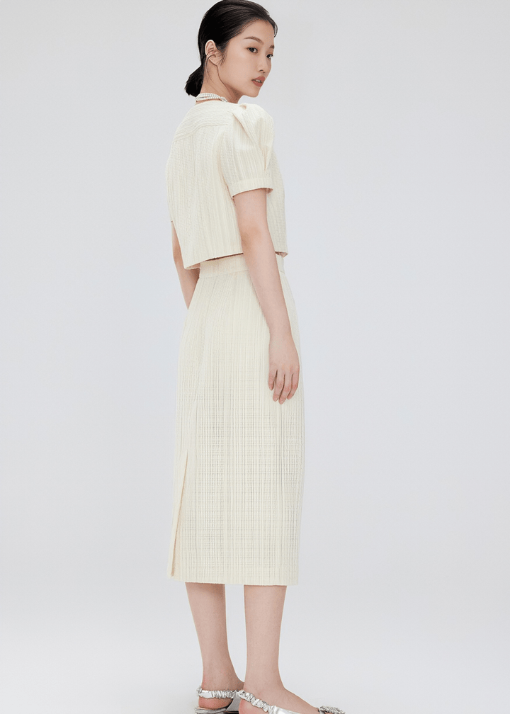 ETHEREAL SQUARE BLOUSE - Vera Lumina