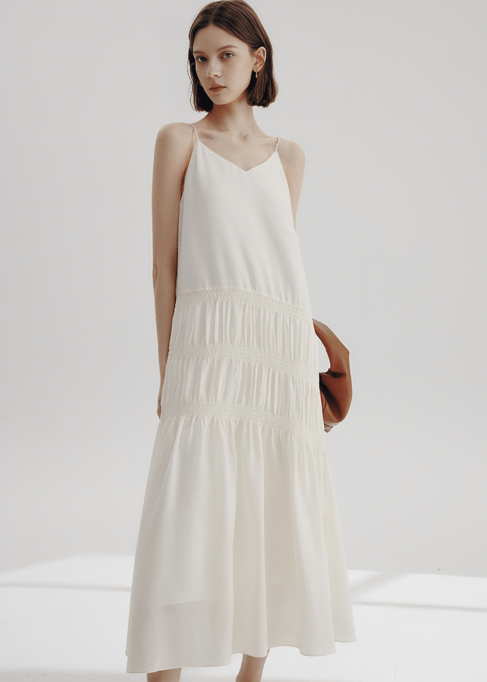 ETHEREAL TIER SLIP DRESS - Vera Lumina