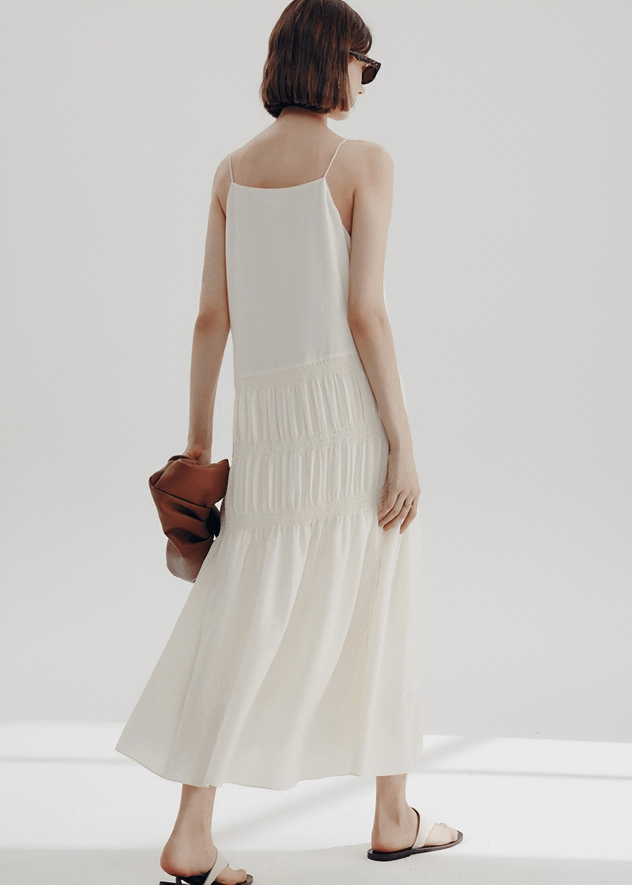 ETHEREAL TIER SLIP DRESS - Vera Lumina