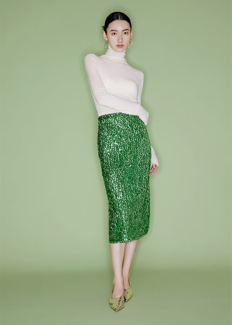 Exquiste sparkling light sequin skirt - Vera Lumina