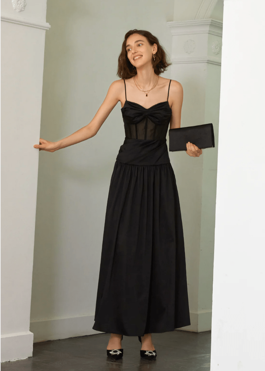 Fishbone tube top dress - Vera Lumina