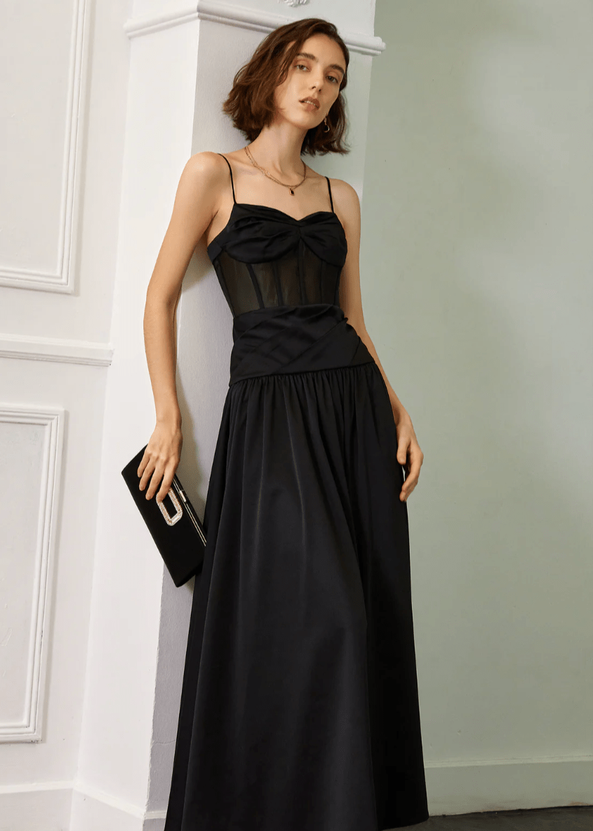 Fishbone tube top dress - Vera Lumina