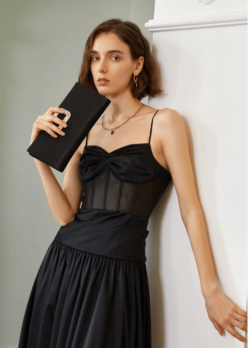 Fishbone tube top dress - Vera Lumina