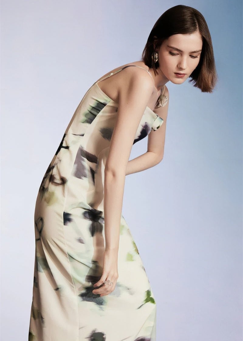 floral slip resort dress - Vera Lumina
