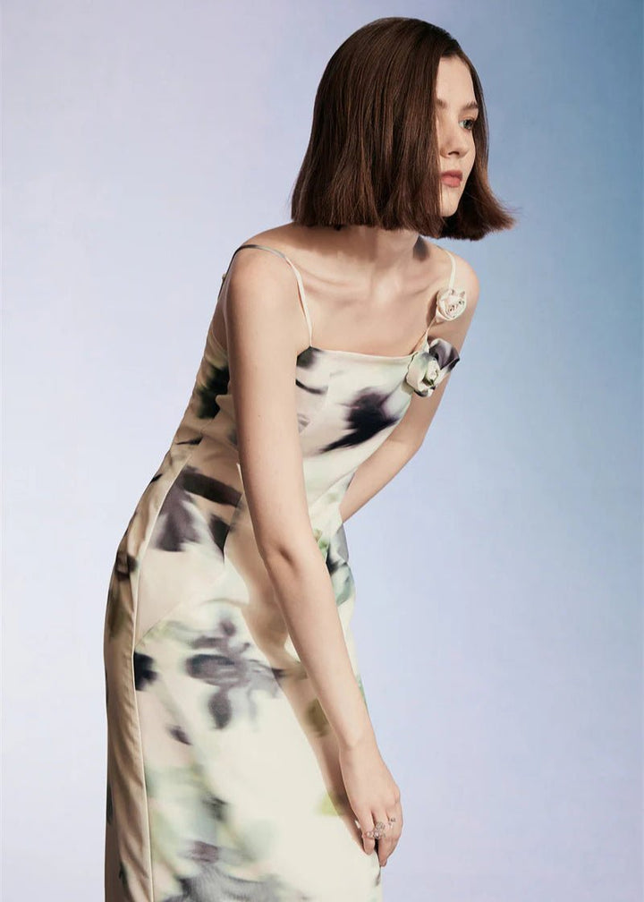 floral slip resort dress - Vera Lumina
