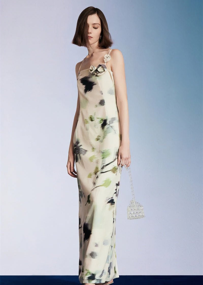 floral slip resort dress - Vera Lumina