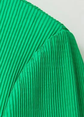 flowing crew neck long sleeve tops - Vera Lumina