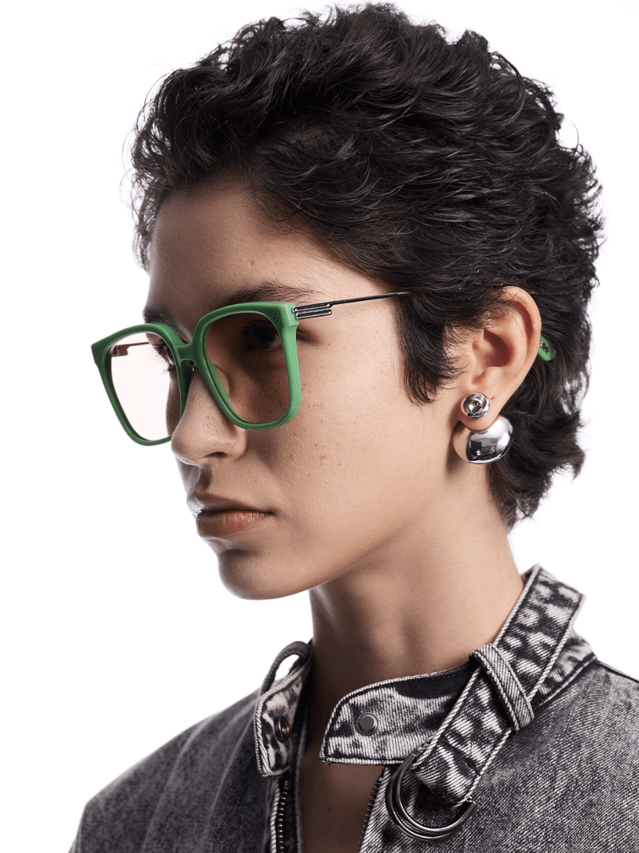 Frame square sunglasses - Vera Lumina