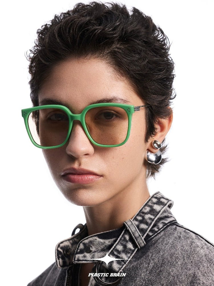 Frame square sunglasses - Vera Lumina