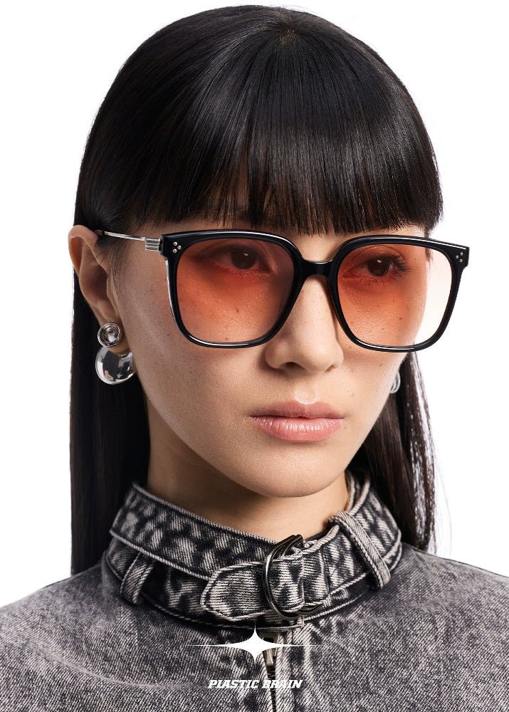 Frame square sunglasses - Vera Lumina