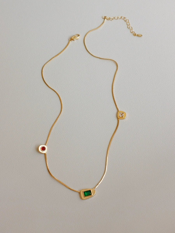 French retro clavicle necklaces - Vera Lumina