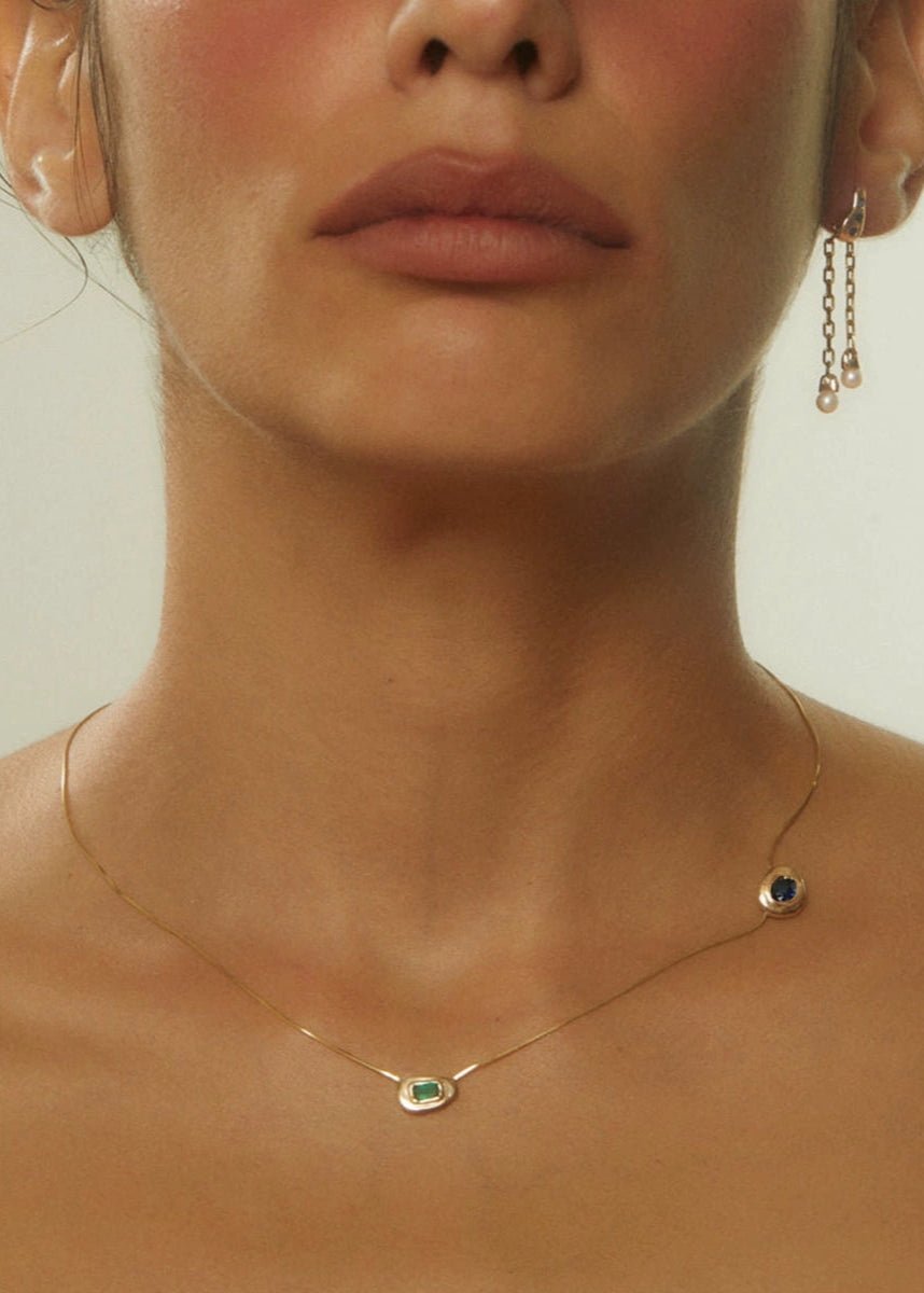 French retro clavicle necklaces - Vera Lumina