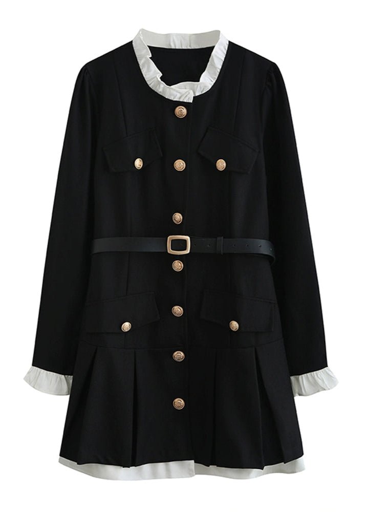 FRENCH RETRO MINI DRESS - Vera Lumina