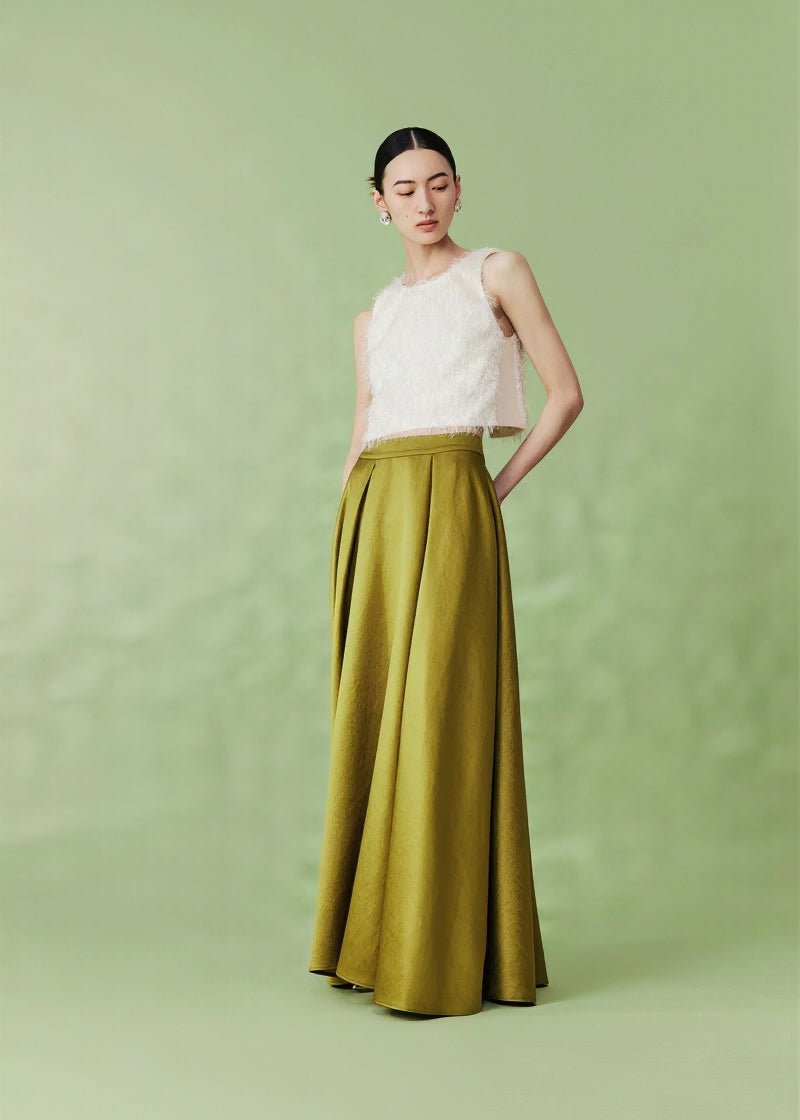 French satin skirt & tops - Vera Lumina