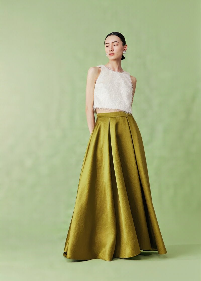 French satin skirt & tops - Vera Lumina