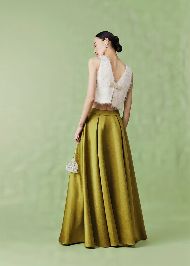 French satin skirt & tops - Vera Lumina