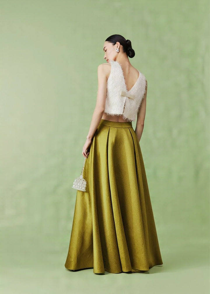 French satin skirt & tops - Vera Lumina