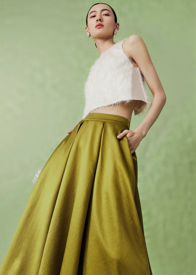 French satin skirt & tops - Vera Lumina